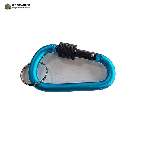 ARS Creations Aluminum carabiner d- ring