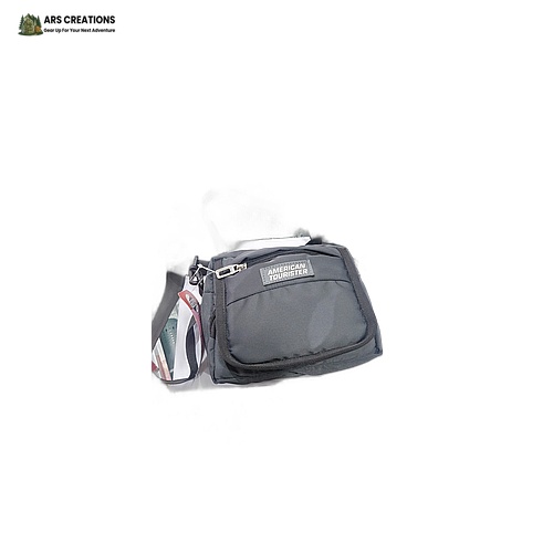 ARS Creations American Tourister Waist Pouch Bag (Black)