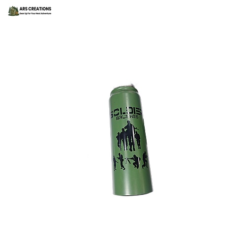 ARS Creations Soldier Series Stainless Steel Water Bottle - Army Green